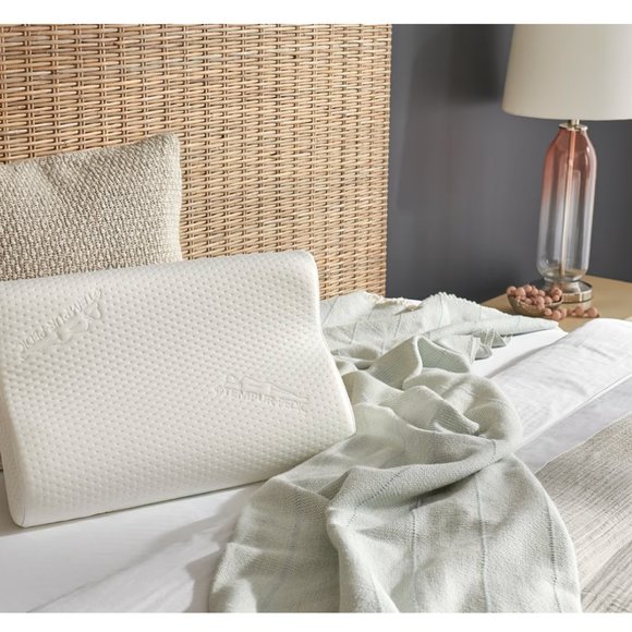 Tempur-Pedic Dual Position Support Memory Foam Pillow Back Sleepers - Picture 3 of 5